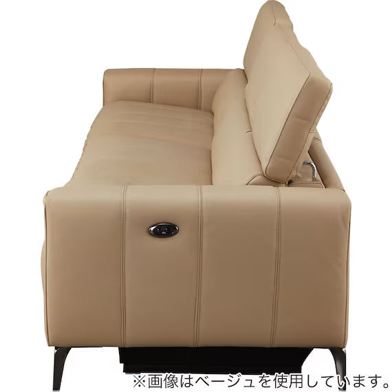 ELECTRIC WIDE 3 SEATER SOFA LS05 NW BK