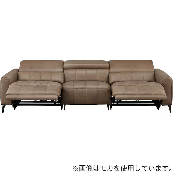 ELECTRIC WIDE 3 SEATER SOFA LS05 SK DBR