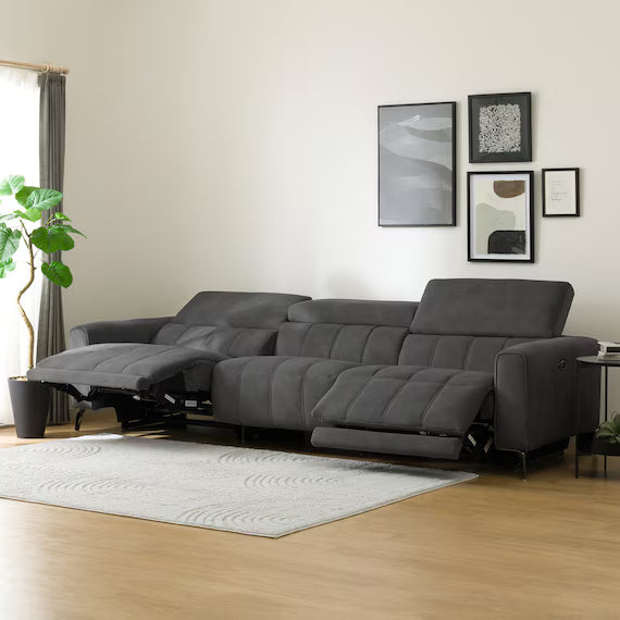 ELECTRIC WIDE 3 SEATER SOFA LS05 PEY DGY