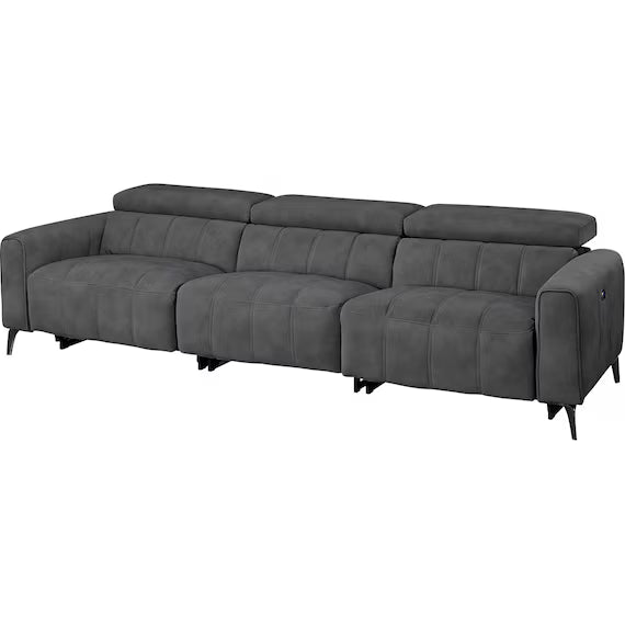 ELECTRIC WIDE 3 SEATER SOFA LS05 PEY DGY
