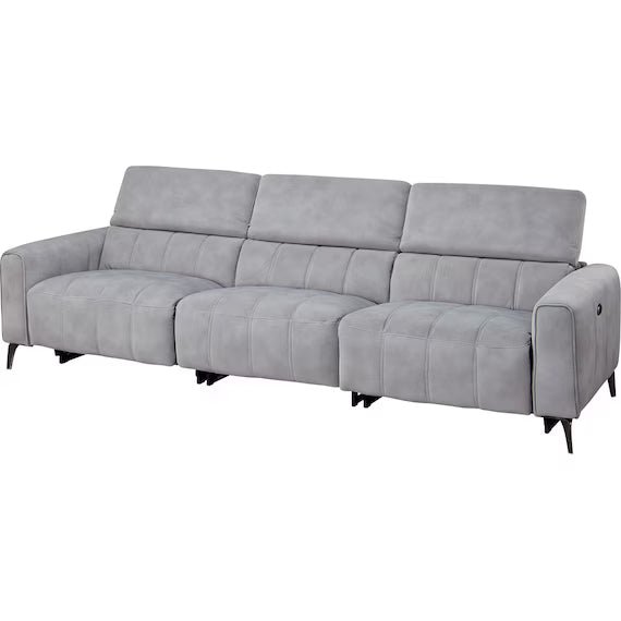 ELECTRIC WIDE 3 SEATER SOFA LS05 PEY GY
