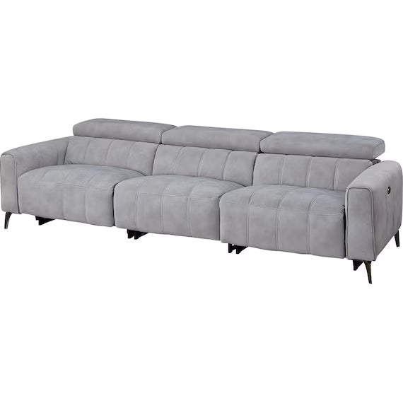 ELECTRIC WIDE 3 SEATER SOFA LS05 PEY GY