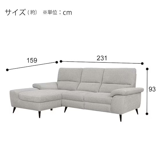 COUCH SOFA LB033-2 RC GY