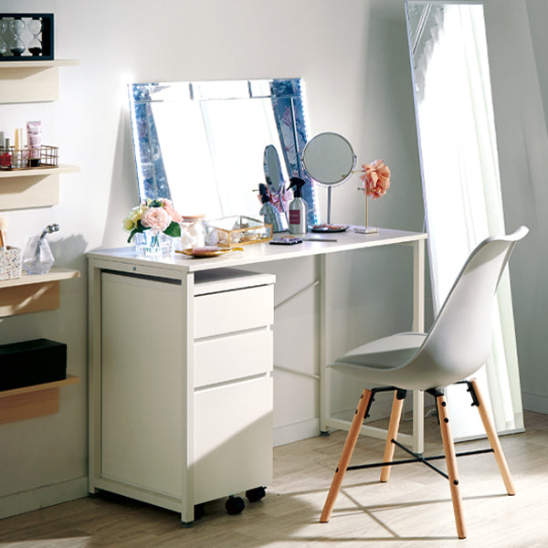 ชุดโต๊ะเตรียมอาหาร(W100 LBR/H WH)