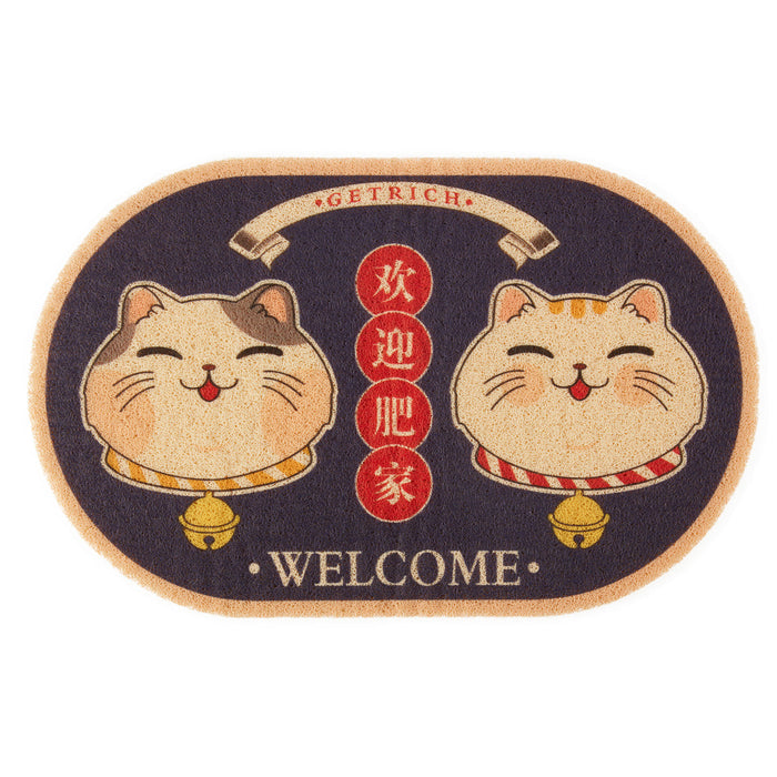 พรมเช็ดเท้า LUCKY CATS 49X79