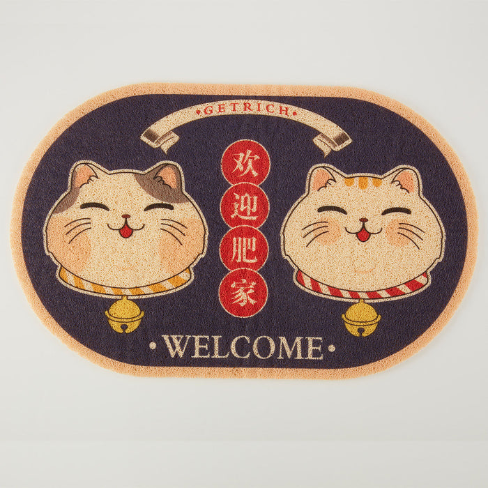 พรมเช็ดเท้า LUCKY CATS 49X79