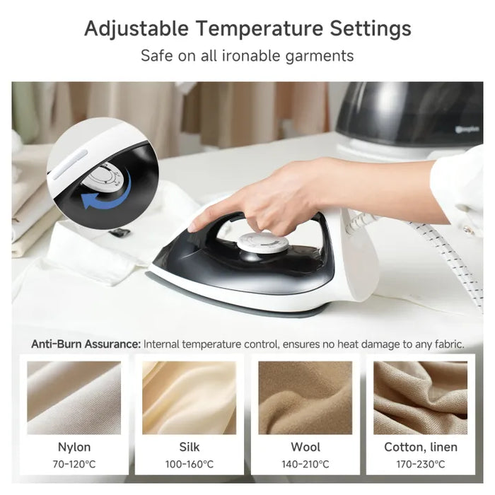 STEAM STATION IRON 021-BLACK AND WHITE-TH THREE-PRONG PLUG