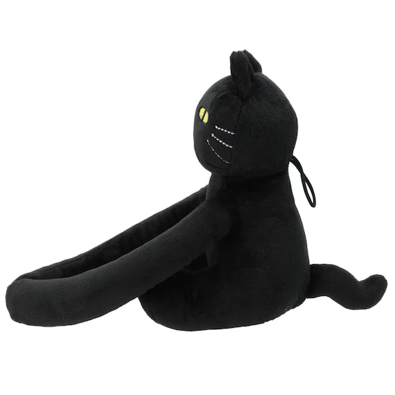 MAGNET TASSEL CAT BK DH205