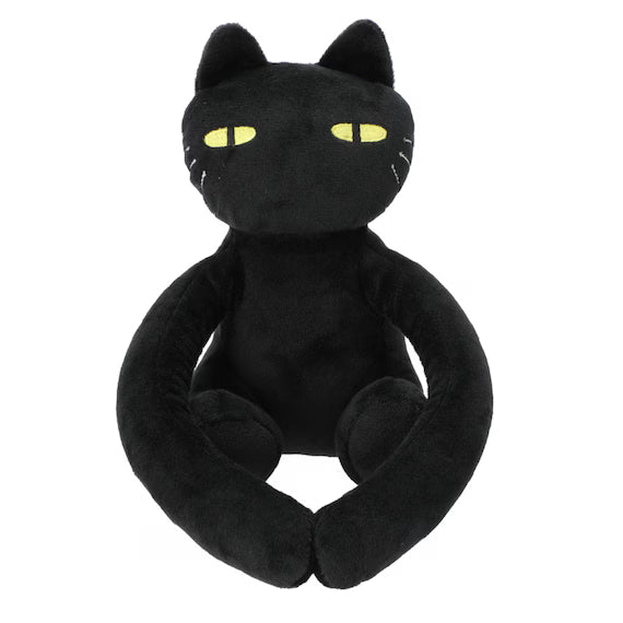 MAGNET TASSEL CAT BK DH205