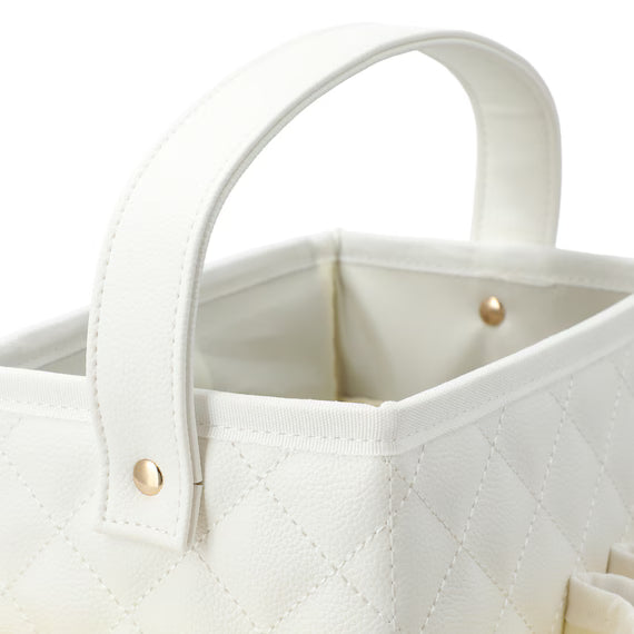 COSMETIC CARRY LATTICE WH S
