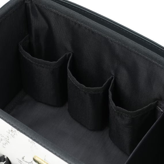 COSMETIC CARRY BW FLOWER LINE L NT-2205