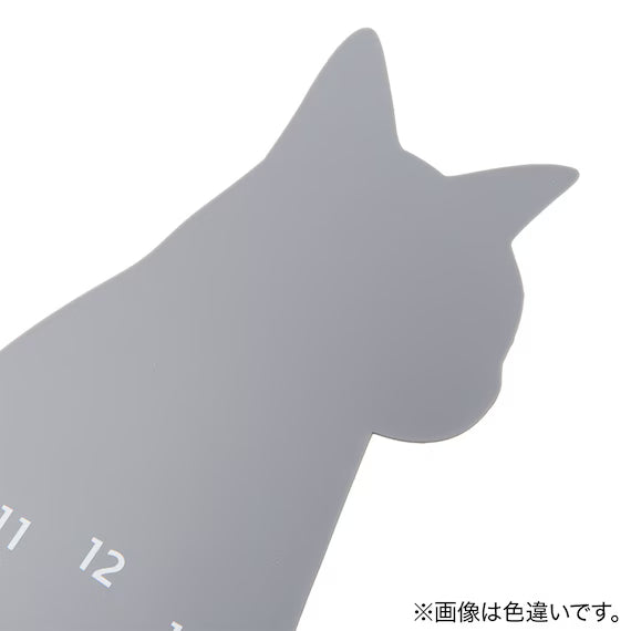 WALL CLOCK-WH CAT EL010