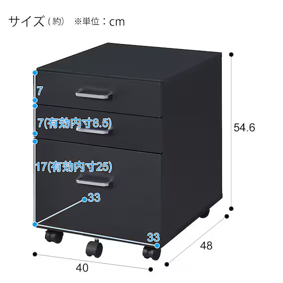 PEDESTAL N TRICIA F40 BK