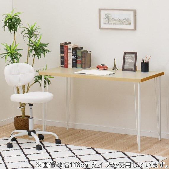 ชุดโต๊ะทำงาน(W100 LBR/W WH)