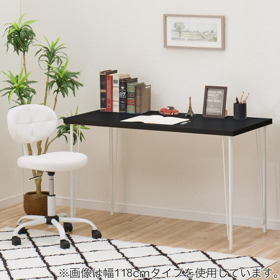 ชุดโต๊ะทำงาน(W118 BK/W WH)