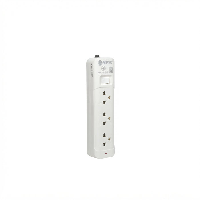 TOSHINO TIS PLUG 3 WAY 1 SWITCH +2USB 3M.  SO-32USB WHITE