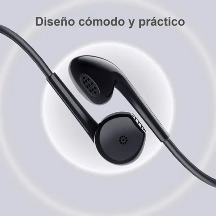1HORA EARPHONE AUT122 BLACK WIRED PLUG IN