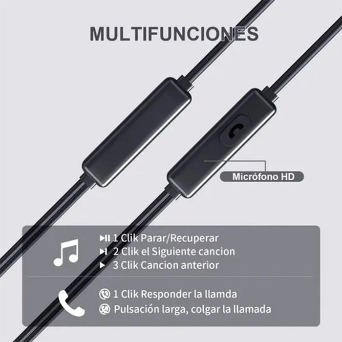 1HORA EARPHONE AUT122 BLACK WIRED PLUG IN