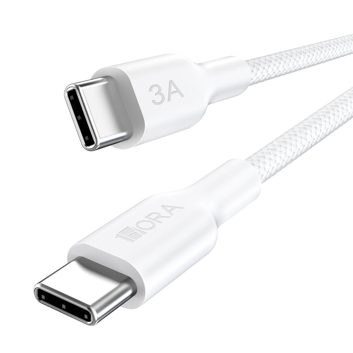 1HORA BRAIDED WIRE CAB272 WHITE C C 3A 1M