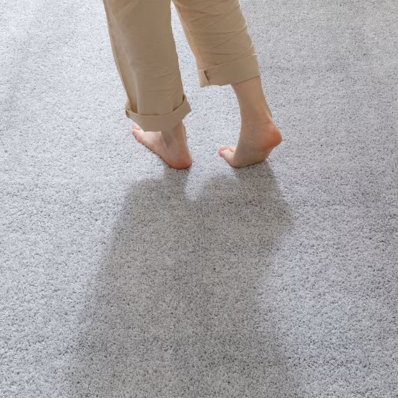 SHAGGY RUG 185X185 LGY SR002