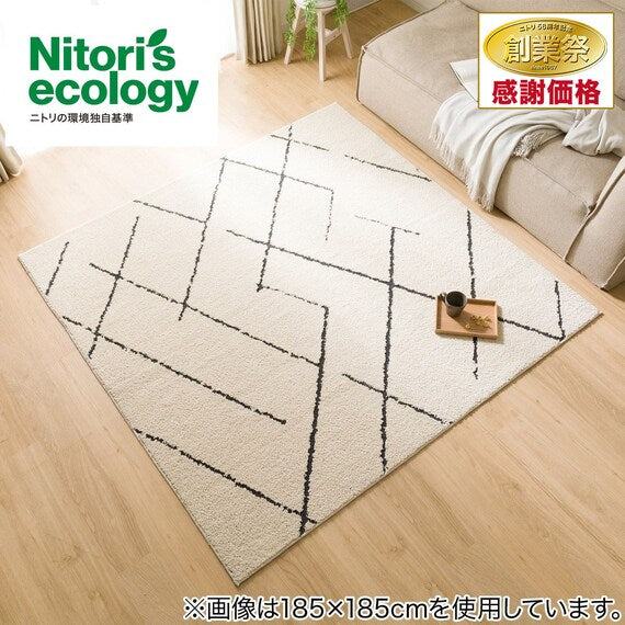 TUFTED RUG 185X185 BE SR003