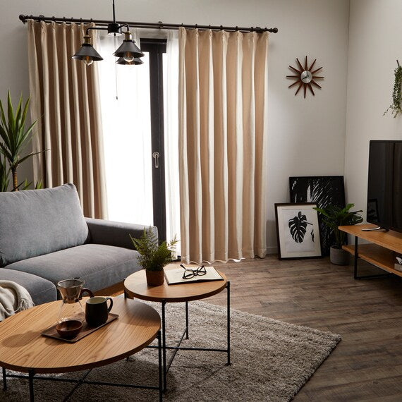 ผ้าม่าน RD016 BE 100X135X2