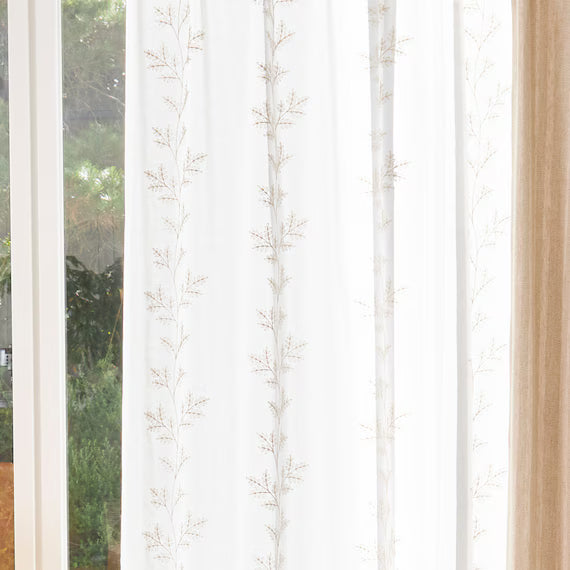 LACE CURTAIN ANV002 100X198X2