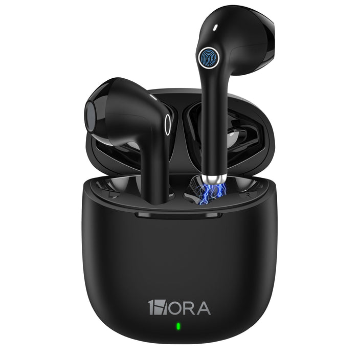 1HORA AUT201 BLACK WIRELESS EARBUDS BT5.3