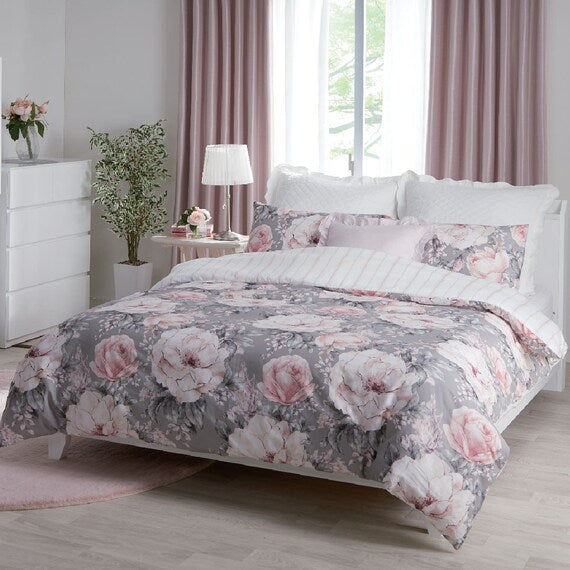 QUILT COVER NGRIP PEONY D