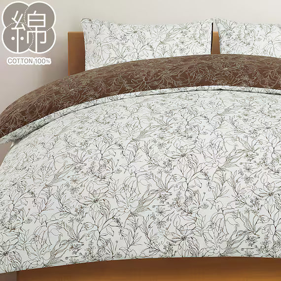QUILT COVER SKETCHLEAF D