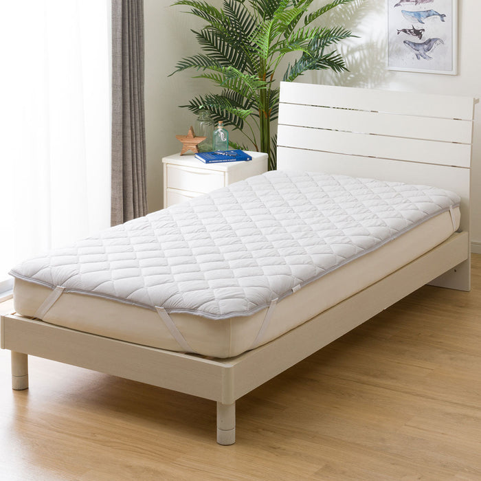 MATTRESS PAD N-COOL SP WD GY S2402