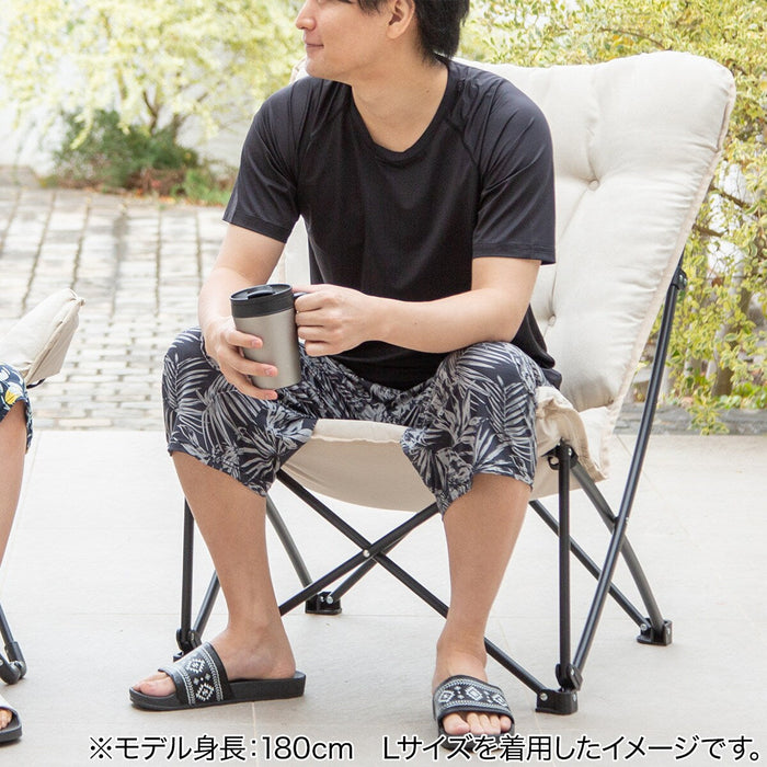 เสื้อยืดแขน RAGLAN SUPER COOL สำหรับผู้ชาย BK L