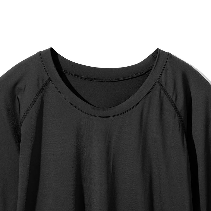 เสื้อยืดแขน RAGLAN SUPER COOL สำหรับผู้ชาย BK L