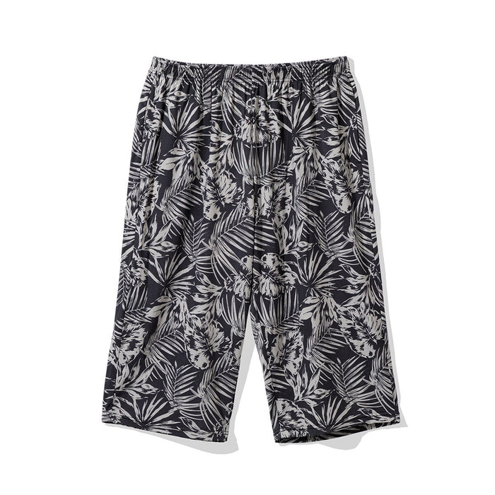 MEN'S SUPER COOL THREE-QUARTER LENGTH ROOM PANTS LEAF BL M