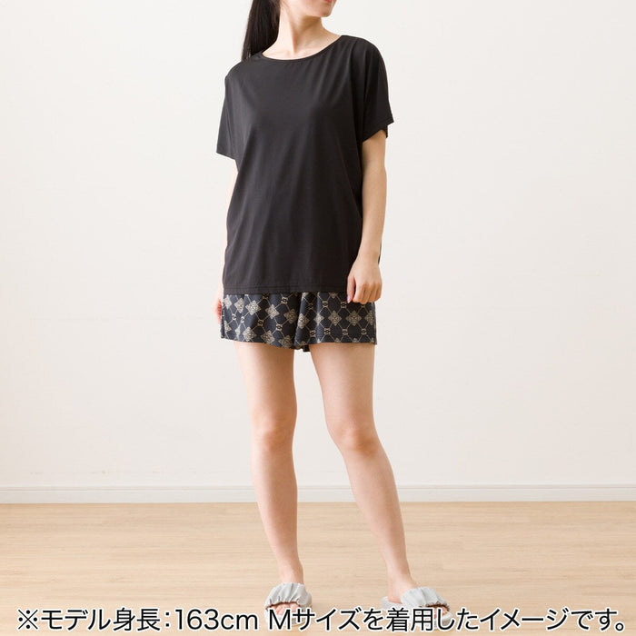 WOMEN'S SUPER COOL DOLMAN SLEEVE T-SHIRT BK M