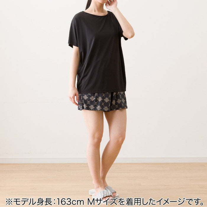 WOMEN'S SUPER COOL DOLMAN SLEEVE T-SHIRT BK M