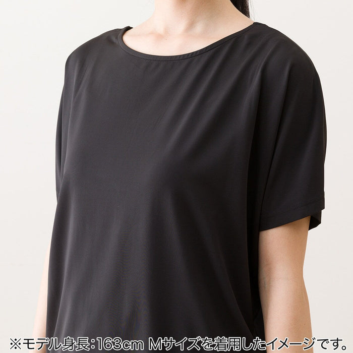 WOMEN'S SUPER COOL DOLMAN SLEEVE T-SHIRT BK M