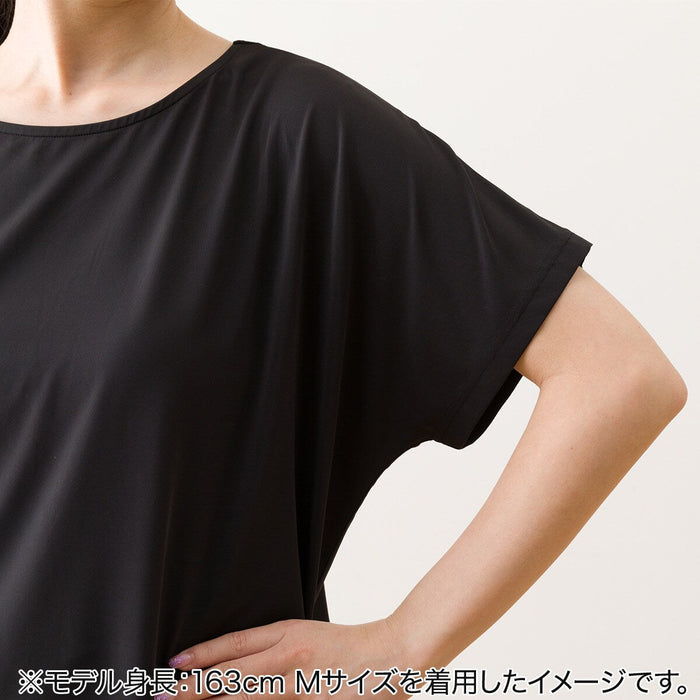 WOMEN'S SUPER COOL DOLMAN SLEEVE T-SHIRT BK M