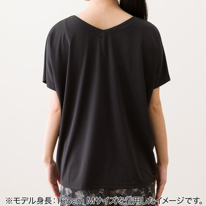 WOMEN'S SUPER COOL DOLMAN SLEEVE T-SHIRT BK M