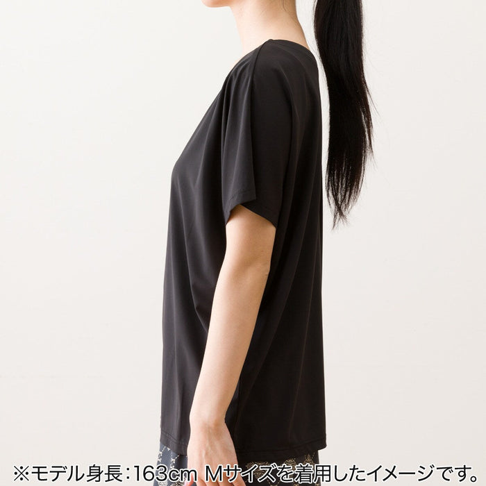 WOMEN'S SUPER COOL DOLMAN SLEEVE T-SHIRT BK M