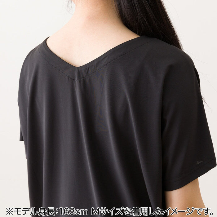 WOMEN'S SUPER COOL DOLMAN SLEEVE T-SHIRT BK M
