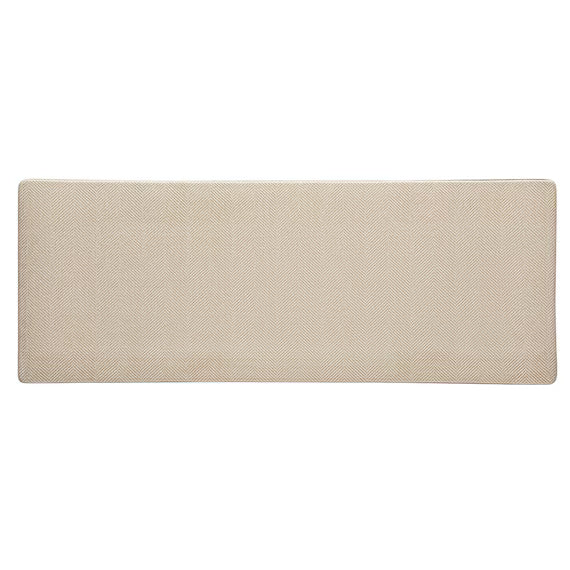 PVC FLOORMAT HERRINGBONE GY 45X180