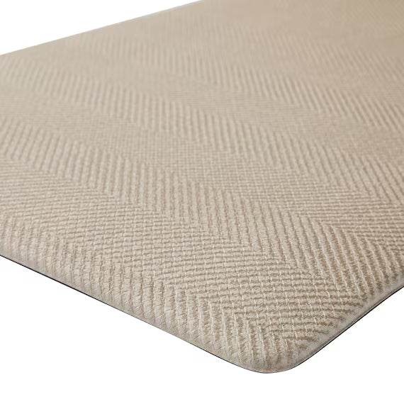 PVC FLOORMAT HERRINGBONE GY 45X180