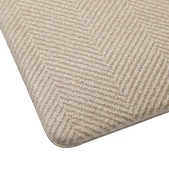 PVC FLOORMAT HERRINGBONE GY 45X180