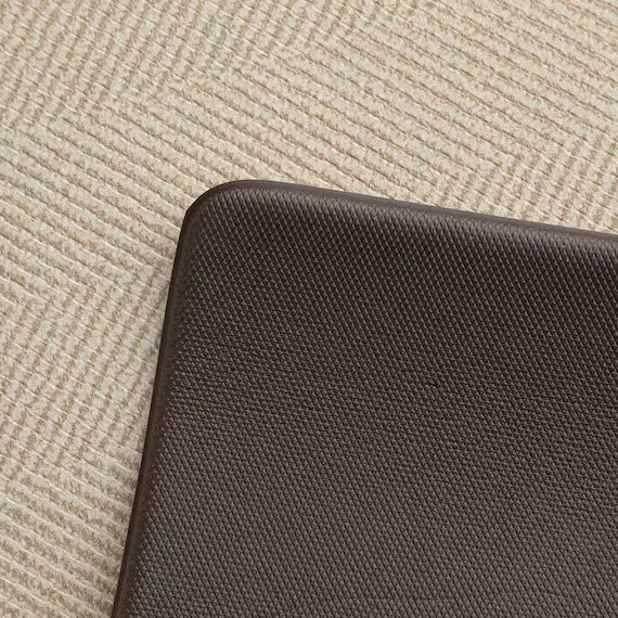 PVC FLOORMAT HERRINGBONE GY 45X180