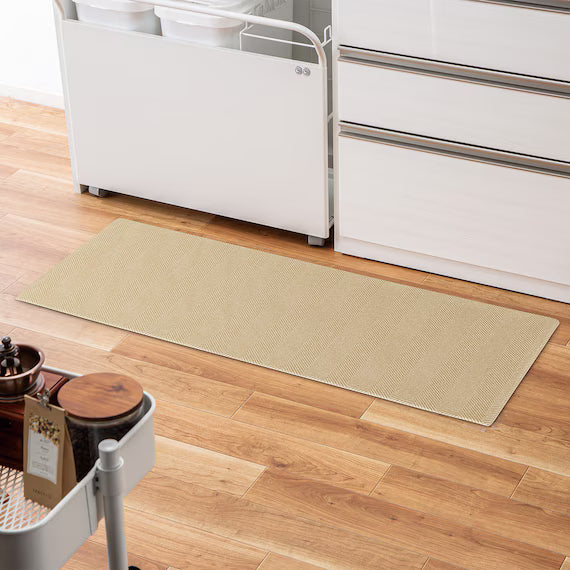PVC FLOORMAT HERRINGBONE GY 45X180