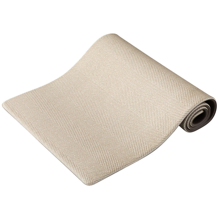 พรมปูพื้นพีวีซี ลายก้างปลา BE 45X180