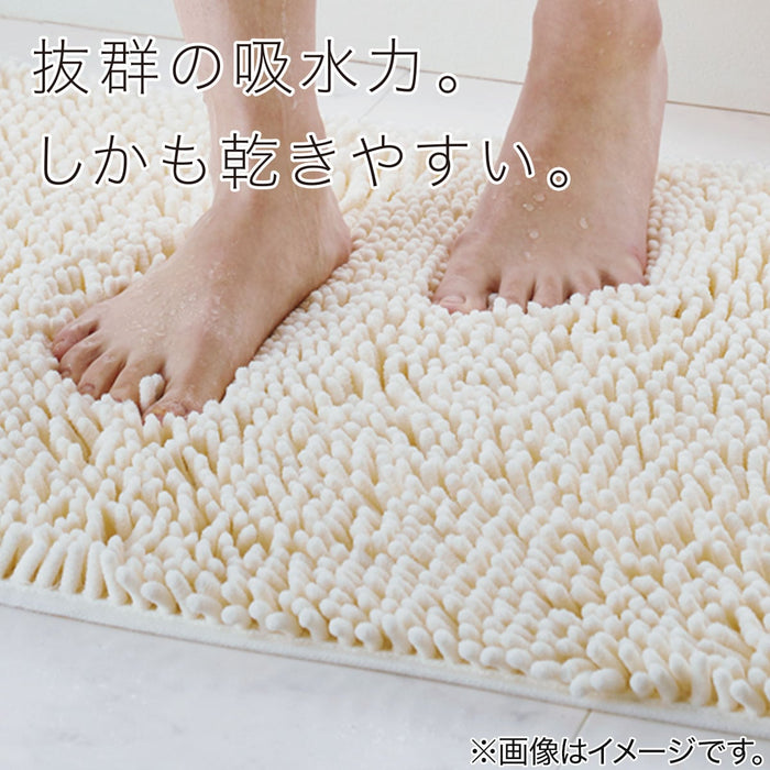 พรมปูพื้นห้องน้ำดูดซับและแห้งเร็ว รุ่น WH 50X80 CF001