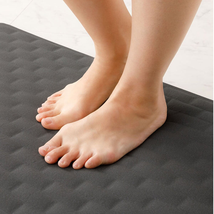 SOFT KAITEKI พรมเช็ดเท้า 29X39 GY UM06