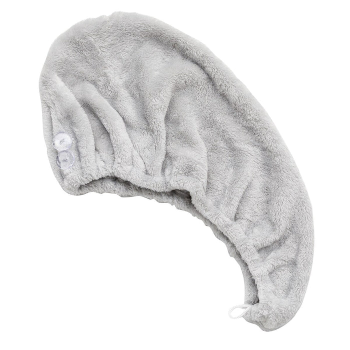 หมวกคลุมผม FLANNEL BATH LGY QE05